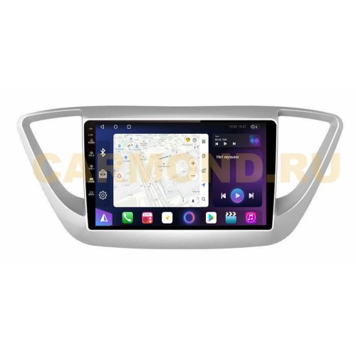 Штатная магнитола Unison QL766M для Hyundai Solaris II 2017-2020 на Android 10.0