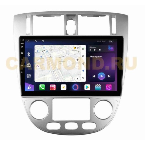 Штатная магнитола Unison QL3014M для Chevrolet Lacetti cедан 2004-2013 серебро на Android 10.0