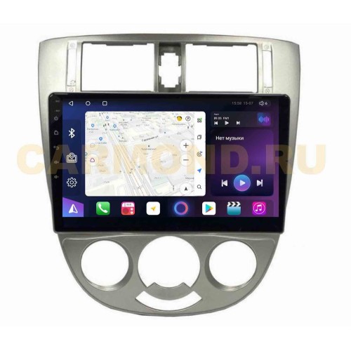 Автомагнитола Unison QL3014M кондей для Chevrolet Lacetti cедан 2004-2013 серебро на Android 10.0