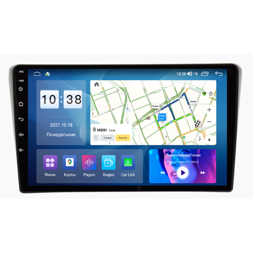 Автомагнитола Parafar для Toyota Avensis II 2003-2008 на Android 11.0 (PF697UHD-Low)