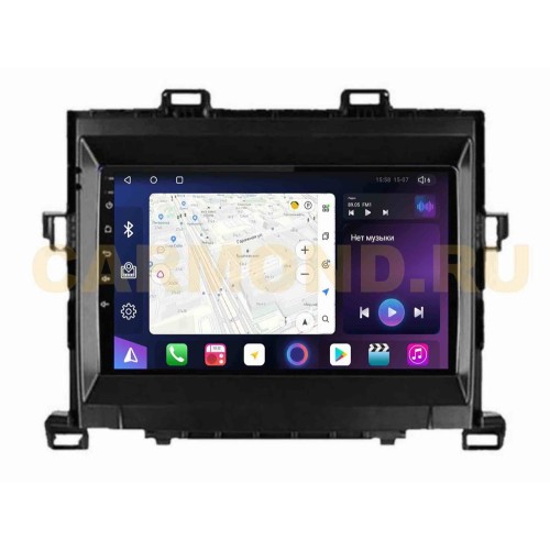 Штатная магнитола Unison QL3067M для Toyota Alphard II 2008-2014 на Android 10.0