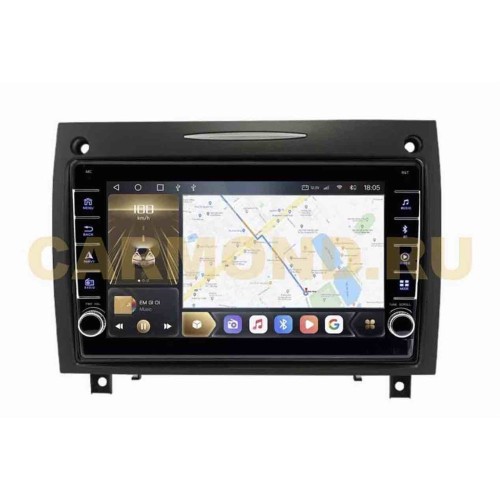 Штатная магнитола CarMedia OL-9988-N (с кнопками) для Mercedes SLK-klasse II (R171) 2004-2011 на Android 10.0