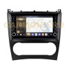 Штатная магнитола CarMedia OL-9987-N (с кнопками) для Mercedes Benz C-class (W203), CLK-Class (W209) 2000-2005,G класс W463 2001-2006 на Android 10.0