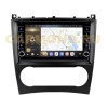 Штатная магнитола CarMedia OL-9987-F (с кнопками) для Mercedes Benz C-class (W203), CLK-Class (W209) 2000-2005,G класс W463 2001-2006 на Android 10.0