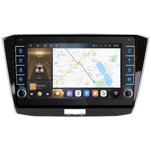 Штатная магнитола CarMedia OL-1906-F (с кнопками) для Volkswagen Passat B8 2015-2022 на Android 10.0