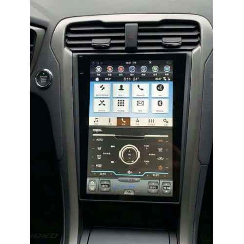 Магнитола Тесла CarMedia ZF-1201-S3 для FORD MONDEO 5 2015-2022 top level на Android 8.1