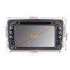 Штатная магнитола CarMedia MKD-7012-P6 для MERCEDES G класс W463 2001-2006, C класс W203, CLK C209/W209, Vito, Viano на Android 10.0