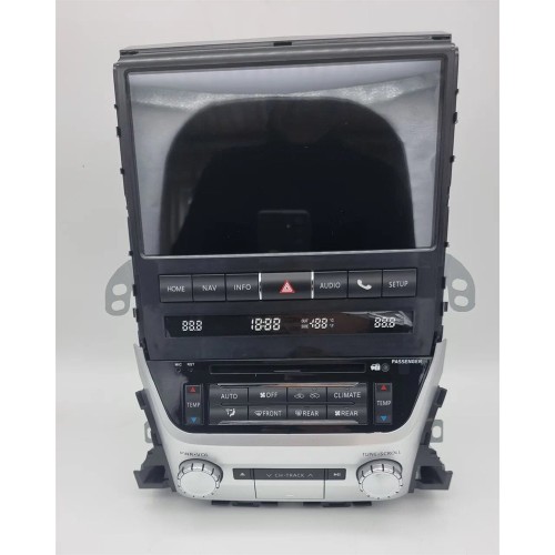 Штатная магнитола CarMedia KP-T1001 для Toyota Land Cruiser 200 2015-2021+ top на Android 10.0