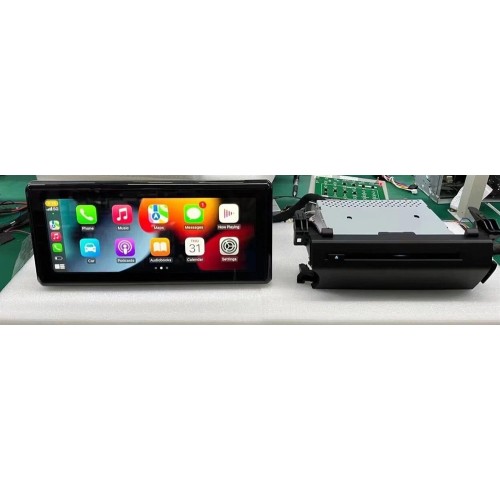 Штатная магнитола CarMedia KP-T1210 для Toyota Land Cruiser 300 2021-2025 + low на Android 10.0