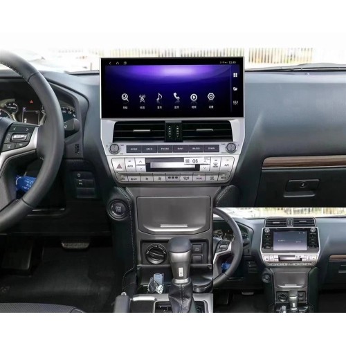 Штатная магнитола CarMedia KP-T1211 для Toyota Land Cruiser Prado 150 2017-2020 на Android 10.0