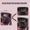 Штатная магнитола CarMedia KP-T1207 для Toyota Land Cruiser 100 1998-2002 TOP на Android 10.0