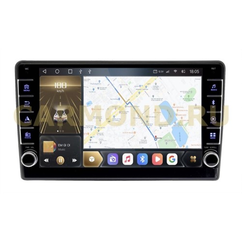 Штатная магнитола CarMedia OL-9062-Q (с кнопками) для Lada GRANTA 2011-2019 на Android 10.0