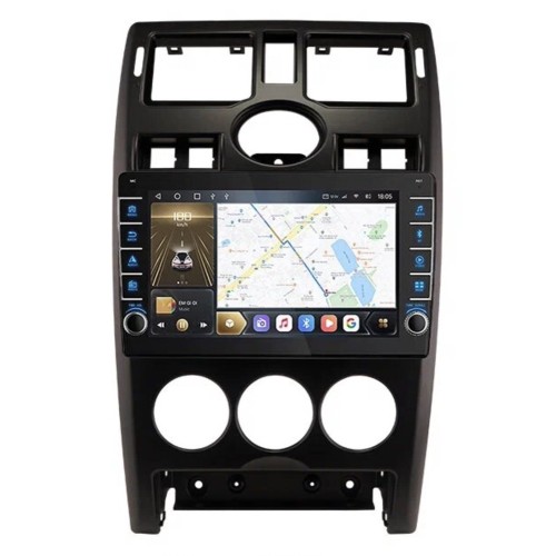 Штатная магнитола CarMedia OL-9066-1-Q (с кнопками) для Lada Priora 2007-2013 на Android 10.0