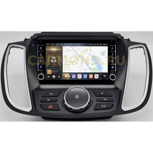 Штатная магнитола CarMedia OL-9203-2-Q (с кнопками) для Ford Kuga II 2013-2019 на Android 10.0