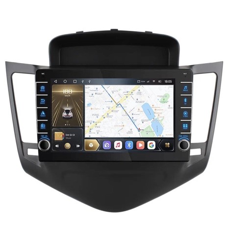 Штатная магнитола CarMedia OL-9222-Q (с кнопками) для Chevrolet Cruze I 2009-2012 на Android 10.0