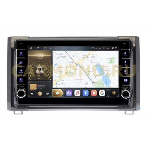 Штатная магнитола CarMedia OL-9429-Q (с кнопками) для Toyota Tundra II 2013-2021 на Android 10.0