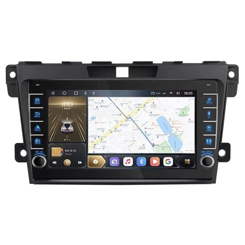 Штатная магнитола CarMedia OL-9509-Q (с кнопками) для Mazda CX-7 I 2006-2012 на Android 10.0