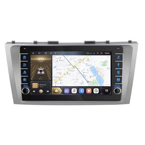 Штатная магнитола CarMedia OL-9606-Q (с кнопками) для Toyota Camry V40 2006-2011 на Android 10.0