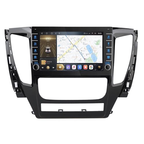 Штатная магнитола CarMedia OL-9638-Q (с кнопками) для Mitsubishi Pajero Sport III 2015-2021 на Android 10.0
