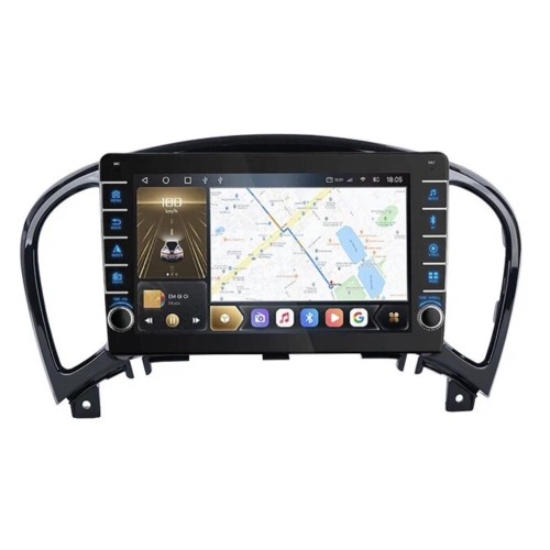 Штатная магнитола CarMedia OL-9672-Q (с кнопками) для NISSAN Juke 2010+ на Android 10.0