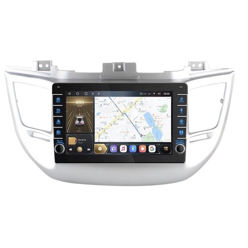 Штатная магнитола CarMedia OL-9705-Q (с кнопками) для Hyundai Tucson III 2015-2018 на Android 10.0