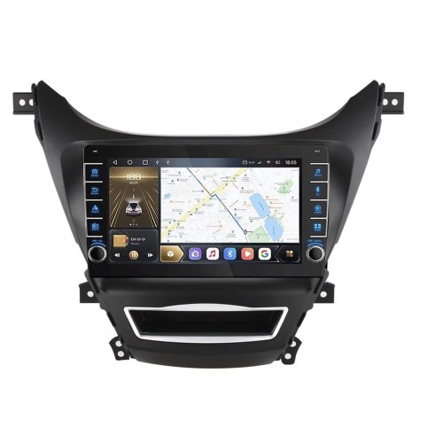 Штатная магнитола CarMedia OL-9706-Q (с кнопками) для Hyundai Elantra V (MD) 2014-2016 на Android 10.0