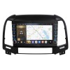 Штатная магнитола CarMedia OL-9717-Q (с кнопками) для Hyundai Santa Fe II 2005-2012 на Android 10.0