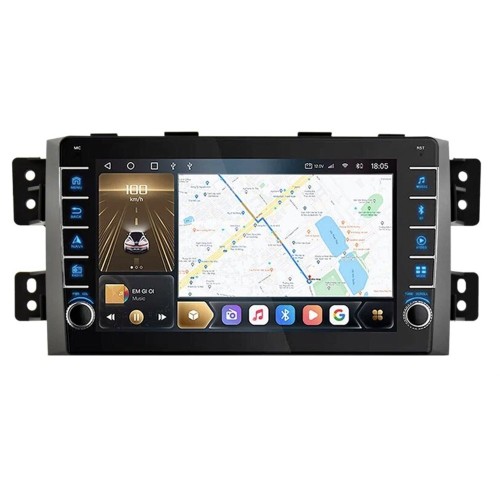 Штатная магнитола CarMedia OL-9738-Q (с кнопками) для Kia Mohave I 2008-2018 на Android 10.0