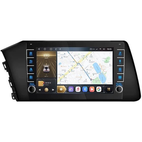 Штатная магнитола CarMedia OL-9768-Q (с кнопками) для Hyundai Elantra VII 2020-2023 на Android 10.0