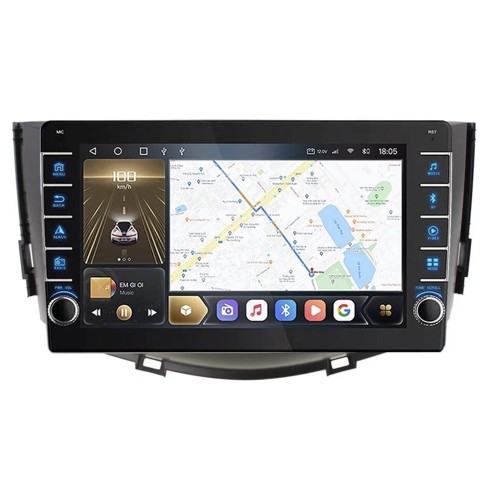 Штатная магнитола CarMedia OL-9811-Q (с кнопками) для Lifan X60 I 2012-2016 на Android 10.0
