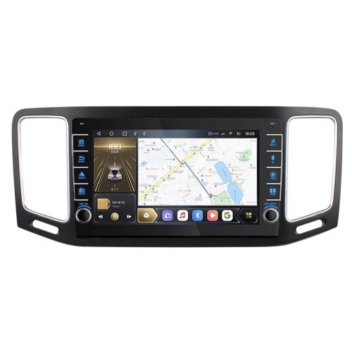 Штатная магнитола CarMedia OL-9915-Q (с кнопками) для Volkswagen Sharan II 2010-2022 на Android 10.0