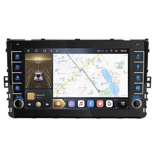 Штатная магнитола CarMedia OL-9925-Q (с кнопками) для Volkswagen Universal 2017+ на Android 10.0