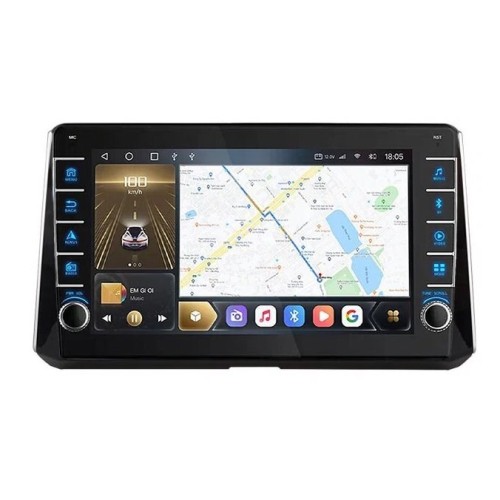 Штатная магнитола CarMedia OL-1697-D (с кнопками) для Toyota Corolla XII 2019 - 2025 на Android 10.0