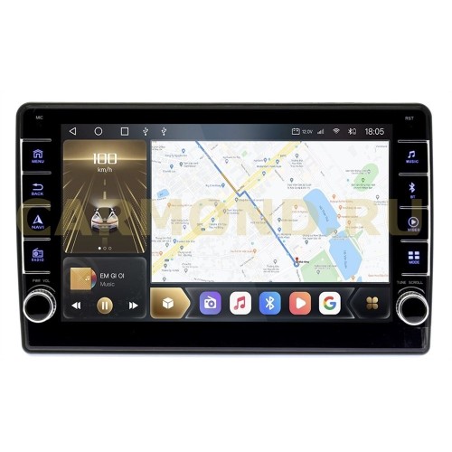 Штатная магнитола CarMedia SF-9309-F (с кнопками) для Peugeot 3008, 5008, Partner 2008+ на Android 10.0