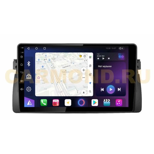 Штатная магнитола Unison QL708M для BMW E46 1997-2006 на Android 10.0