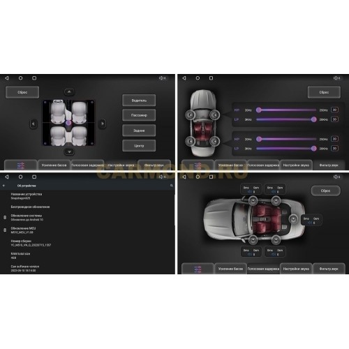 Штатная магнитола Unison QL1011M для Honda CR-V 2017-2024 на Android 10.0