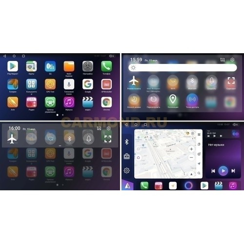 Штатная магнитола Unison QL034M для Mazda 3 (BL) 2009-2013 на Android 10.0