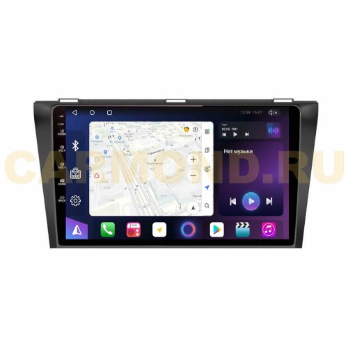 Штатная магнитола Unison QL034M для Mazda 3 (BL) 2009-2013 на Android 10.0