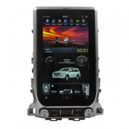 Штатная магнитола Parafar для Toyota Land Cruiser 200 2015-2021 на Android 9.0 (PF567T13)