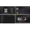 Штатная магнитола Unison QL083M для Peugeot 308 I, 408, RCZ I 2010-2017 на Android 10.0