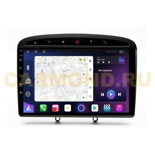 Штатная магнитола Unison QL083M для Peugeot 308 I, 408, RCZ I 2010-2017 на Android 10.0
