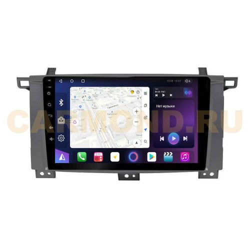 Штатная магнитола Unison QL457/1234M для Toyota Land Cruiser 100 2002-2007 на Android 10.0