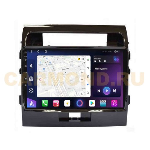 Штатная магнитола Unison QL381M для Toyota Land Cruiser 200 2007-2015 на Android 10.0
