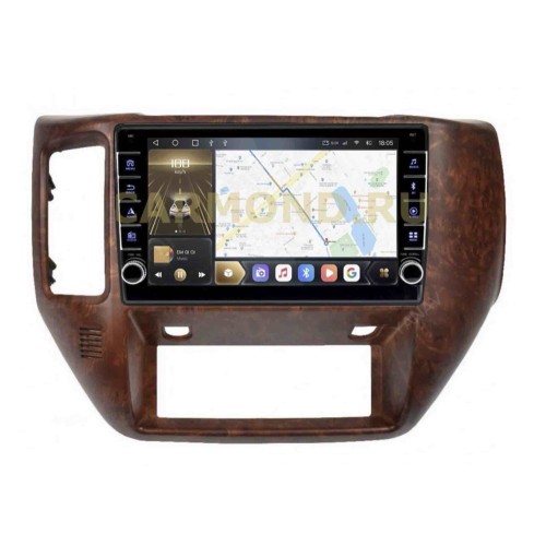 Штатная магнитола CarMedia SF-1270-D (с кнопками) для Nissan Patrol 2004-2010 на Android 10.0