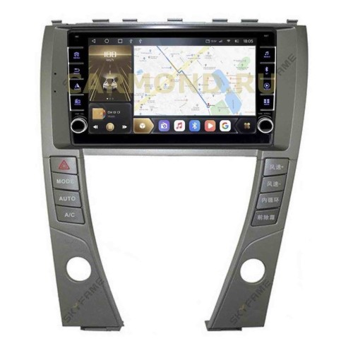 Штатная магнитола CarMedia SF-9118-F (с кнопками) для Lexus ES V 2006-2012 на Android 10.0