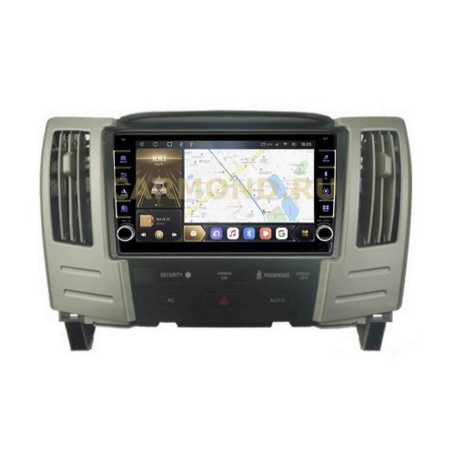 Штатная магнитола CarMedia SF-9278-F (с кнопками) для Lexus RX 2004-2009 на Android 10.0