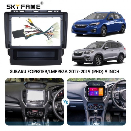 Штатная магнитола CarMedia SF-9148-P для Subaru Forester V 2018-2024 на Android 10.0