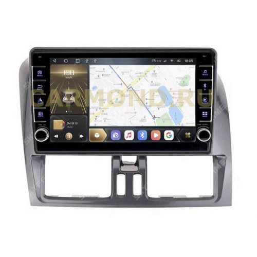 Штатная магнитола CarMedia SF-9004-Q (с кнопками) для Volvo XC60 2015-2017 на Android 10.0