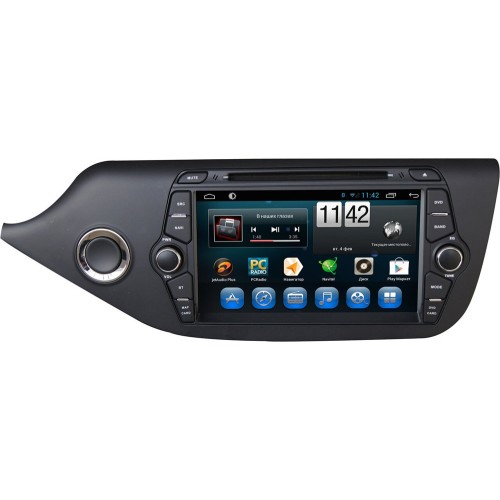 Штатная магнитола CarMedia KR-8039-S10 для Kia Ceed II 2012-2018 (рамка глянец) на Android 10.0