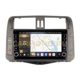 CarMedia SF-9613-2-D (с кнопками) для Toyota Land Cruiser Prado 150 2009-2013 high с круговым обзором на Android 10.0